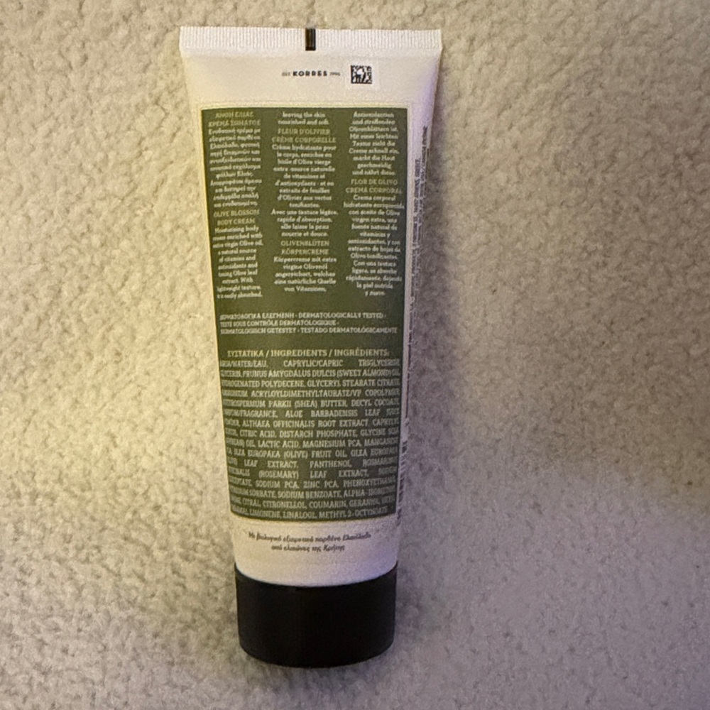 Korres Olive Blossom Body Cream 200ml - Picture 2 of 3